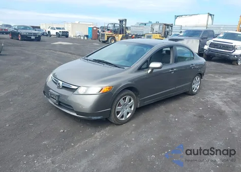 2008 Honda Civic Lx z USA, uszkodzony, nr VIN 2HGFA16558H315806